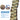 Close up of a rope on a chew toy for dogs. Text on the side talks about its durable materials with corresponding images